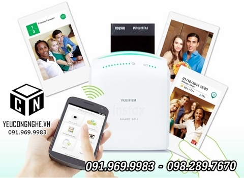 Máy chụp ảnh lấy ngay và phụ kiện đi kèm cá tính