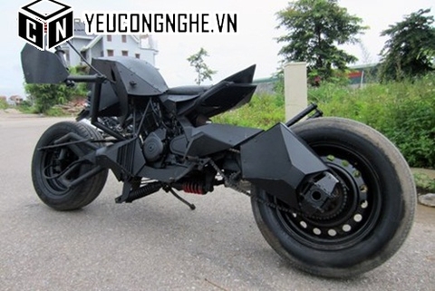 Chàng trai Việt tự làm xe Batman đồ chơi độc đáo