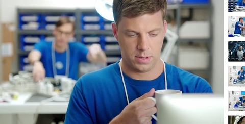 Samsung tung loạt 6 video "đá xoáy" Apple