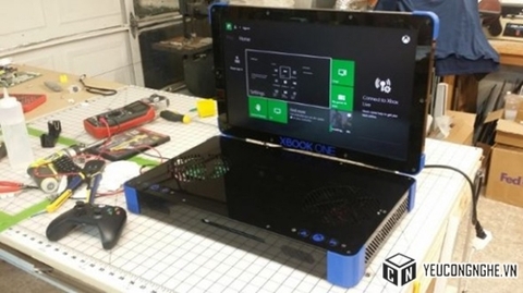 Xbox One biến thành laptop Xbook One với màn hình 22-inch