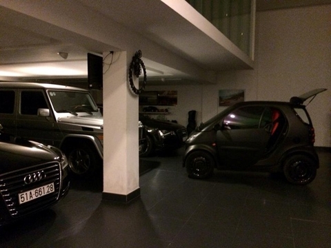 Những garage xe khủng của đại gia Việt