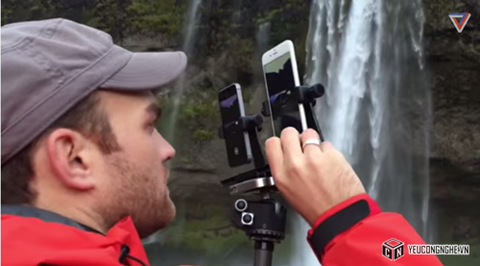 So sánh iPhone 5 và iPhone 6 của Austin Mann ở Iceland