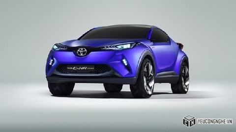 Toyota C-HR - Đối thủ của Honda Vezel lộ thiết kế
