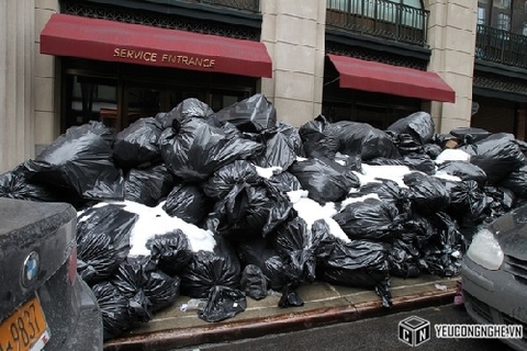 Công nhân hót rác ở New York thu nhập hơn 80.000 USD/năm