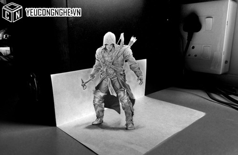 33 bức vẽ 3D đỉnh nhất quả đất