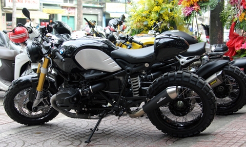 Bộ đôi xế độ BMW R nineT độc nhất Việt Nam