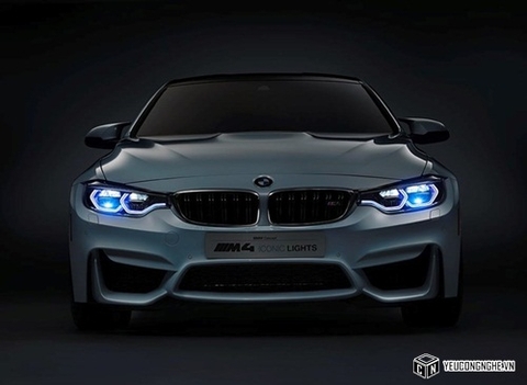 BMW bành trướng công nghệ pha laser với M4 Concept Iconic Lights