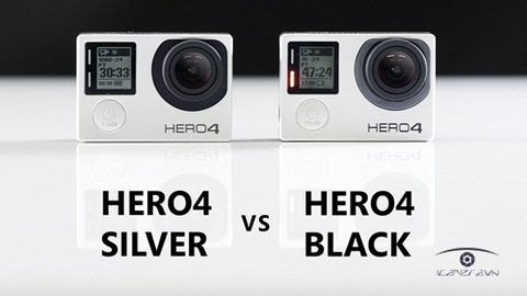 Lựa chọn GoPro Hero 4 Black hay Silver ?