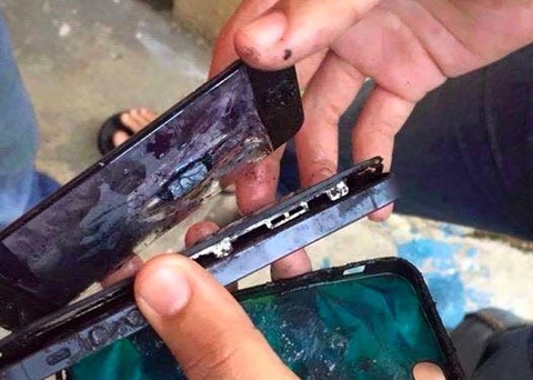 Kinh hoàng iPhone phát nổ trong túi quần vì nắng nóng