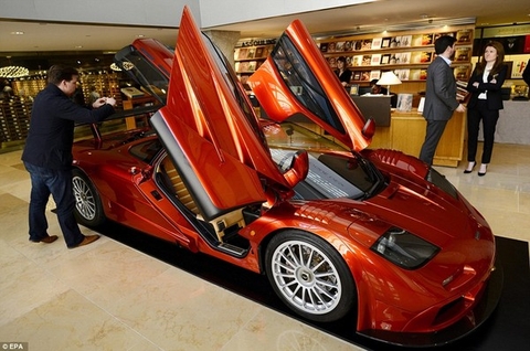 Lóa mắt với siêu xe thể thao McLaren cực hiếm được đấu giá hàng trăm tỷ đồng