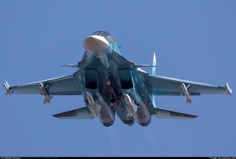 Những hình ảnh tuyệt đẹp về "xe tăng bay" Su-34