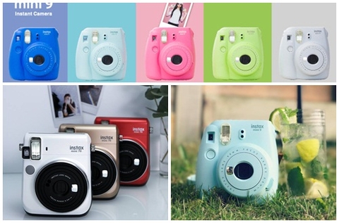 So sánh các dòng máy: Instax mini 8, mini 9, mini 70