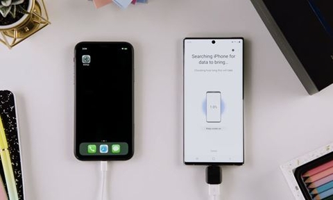 Chuyển dữ liệu từ iPhone sang điện thoại Samsung bằng Smart Switch