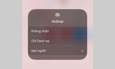 Lỗi AirDrop không hoạt động - Nguyên nhân và cách khắc phục