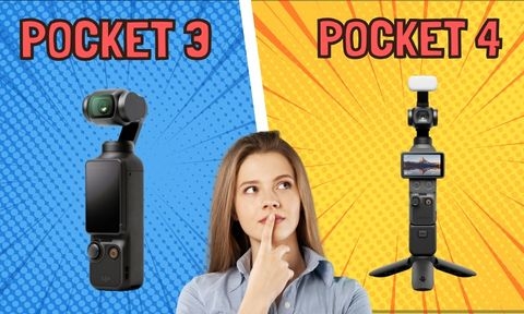 So Sánh DJI Osmo Pocket 3 và DJI Pocket 4: Có đáng để nâng cấp không?