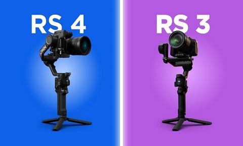 Gimbal DJI RS4 series so với Gimbal DJI RS3 series: So sánh toàn diện