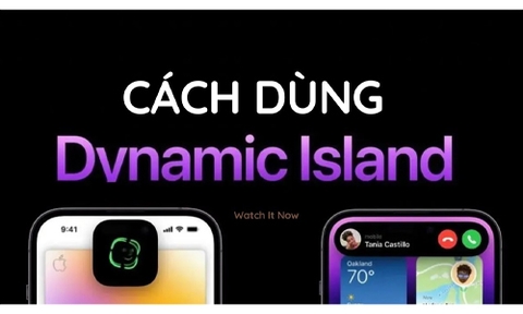 Cách sử dụng Dynamic Island trên iPhone 15 Series