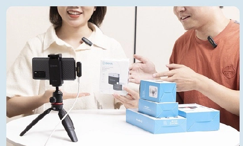 Mic thu âm livestream làm vlog cho iPhone giá dưới 3 triệu