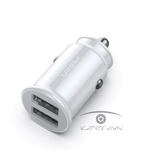 Sạc Dual USB Car 2.4A, 12W - Super small, FAST