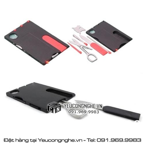 Kit dụng cụ đa năng 9 trong 1 nhỏ bằng card visit