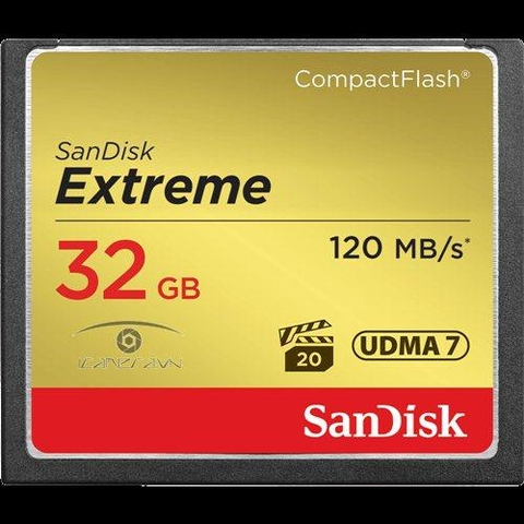 Thẻ nhớ máy ảnh Extreme CF 32GB Sandisk 120MB/s R, 85MB/s SDCFXSB-032G-G46