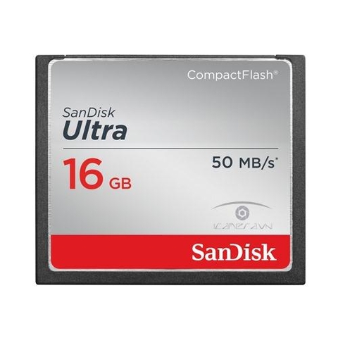 Thẻ nhớ CompactFlash SanDisk Ultra 16GB SDCFHS-016G-G46