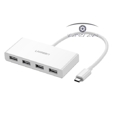 Cáp chuyển USB Type C sang 4 Cổng USB 3.0 Chính hãng Ugreen 40379