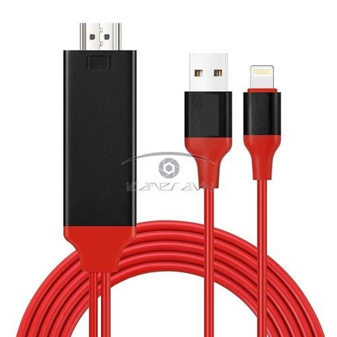 Cáp nối điện thoại iPhone iPad Lightning ra tivi máy chiếu HDMI LHD-008