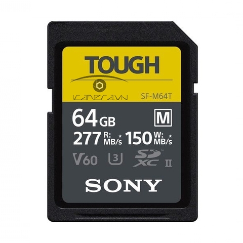 Thẻ nhớ Sony 64GB SDXC SF-M series TOUGH UHS-II 277/150MB/s