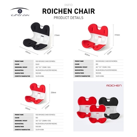 Ghế công thái học Roichen Chair