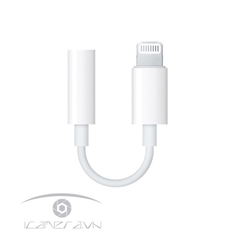 Giắc chuyển Lightning ra 3.5mm [audio + micro] chính hãng