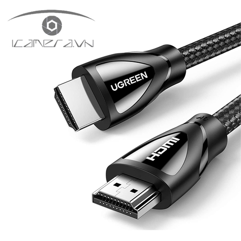 Cáp HDMI 2.1 hỗ trợ 8K@60Hz chính hãng Ugreen 80401/80402/80403/80404