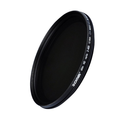 Filter ND2-400 cho ống kính Zomei 40.5mm