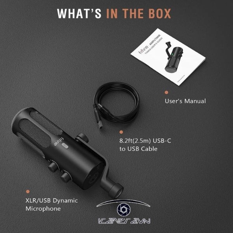 Micro Thu Âm Dynamic Fifine Amplitank Tank3