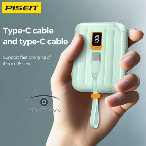 Pin dự phòng PISEN QUICK - POWERLink TINY 30W 10000mAh