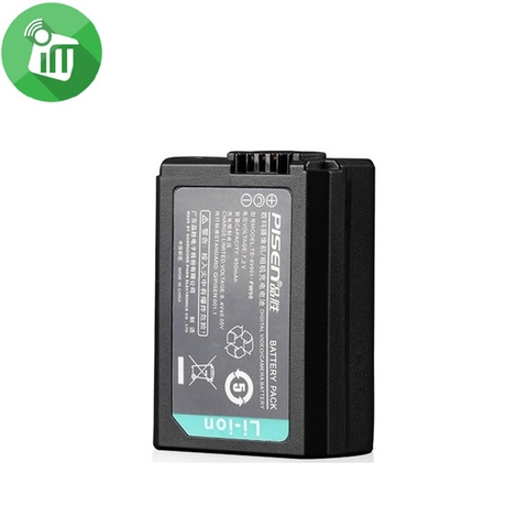 Pin sạc Pisen FW50 dung lượng 950mAh dùng cho máy ảnh Sony