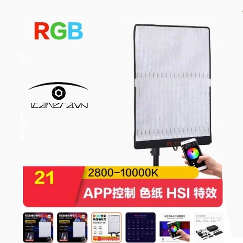 Đèn led cuộn RGB RX-818 Falcon Eyes công suất 100w