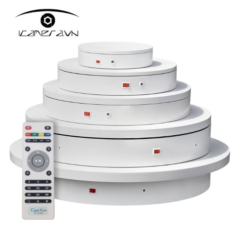 Bàn xoay 360 độ đường kính 60cm có điều khiển từ xa BX60CR