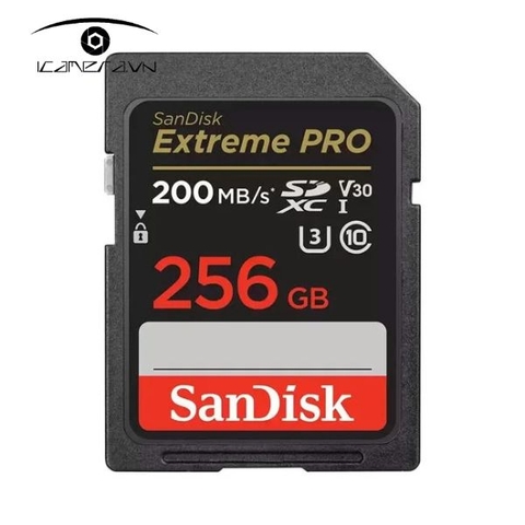 Thẻ nhớ SDXC SanDisk Extreme Pro 256GB 200Mb/s