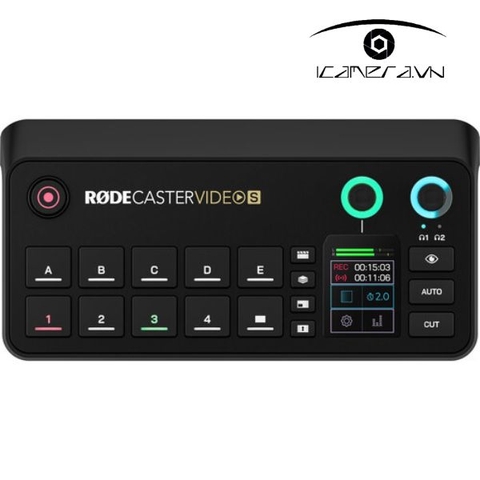 RodeCaster Video S bàn điều khiển âm thanh và video đa năng