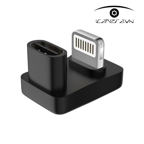 Giắc kết nối micro cổng Type-C với điện thoại cổng Lightning