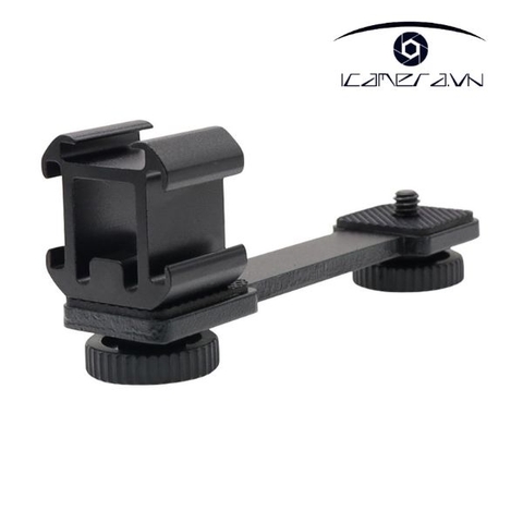 Mount gắn phụ kiện 3 Hot Shoe KHS-3L