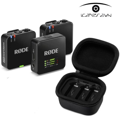 Micro không dây Rode Wireless Go 3 có hộp sạc chính hãng