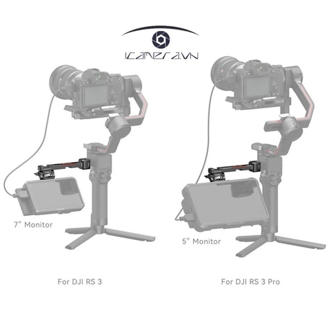 SmallRig Monitor Mounting Support for DJI RS 2 / RSC 2 / RS 3 / RS 3 Pro /RS 3 mini 3026