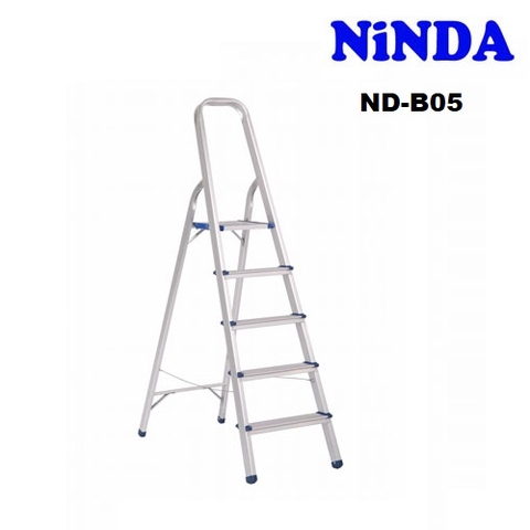 (5 bậc) Thang nhôm ghế gia đình Ninda ND-B05