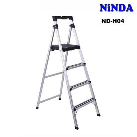 Thang Nhôm Ghế Gia Đình 4 Bậc Ninda ND-H04