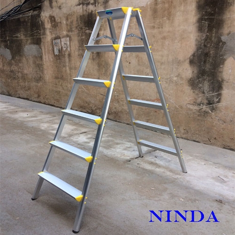 Thang nhôm gia đình Ninda ND-R06 (1,55m)