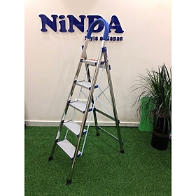 Thang ghế inox 5 bậc NiNDA NDI-05 (SS-45)