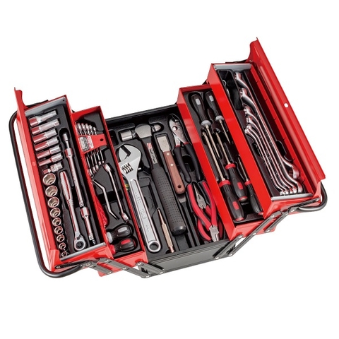 Hộp dụng cụ TONE 61 chi tiết 500AD