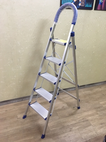 Thang nhôm ghế 5 bậc Nikita NKT -DL05